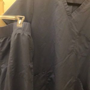 2XL Light Blue Scrub Set Scrubology